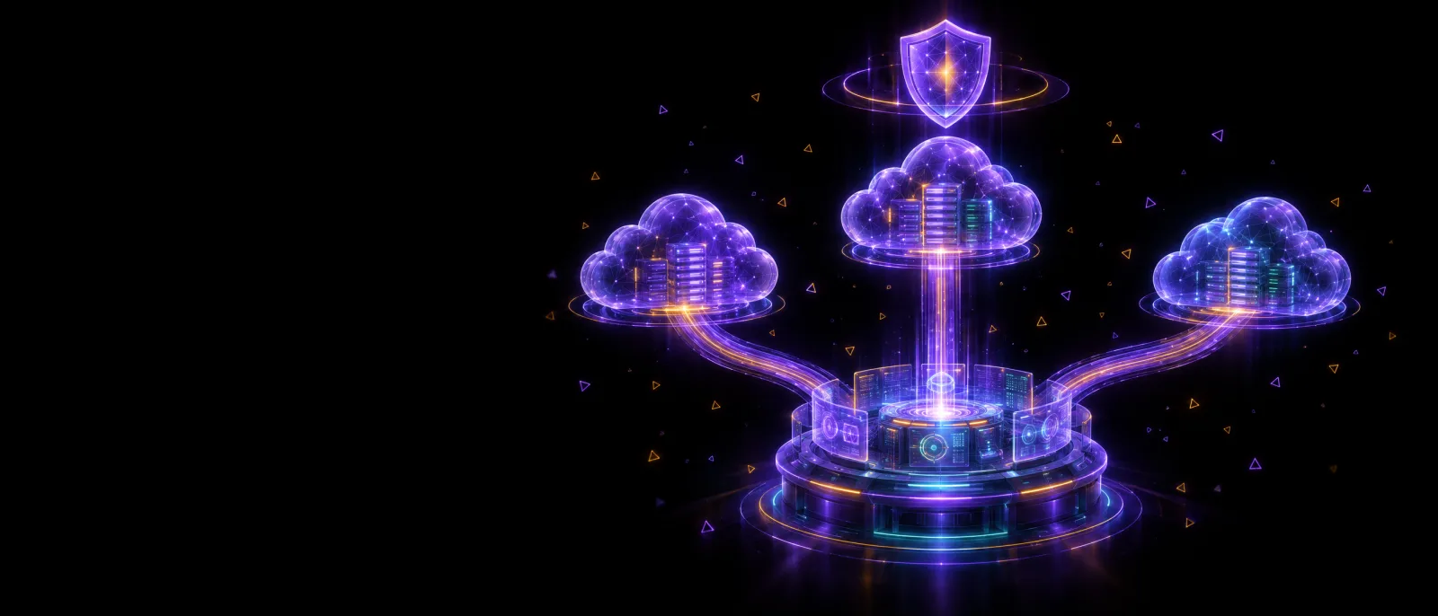 Illustration: Multi-cloud & hybrid cloud management