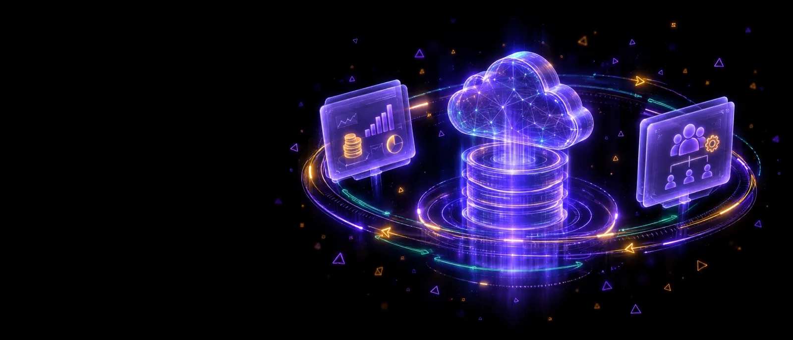 Illustration: Oracle (Fusion Cloud ERP, HCM, OCI)
