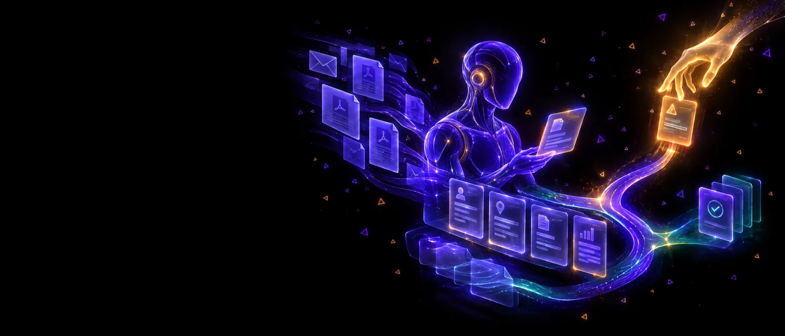 Illustration: Agentic / hyperautomation workflows