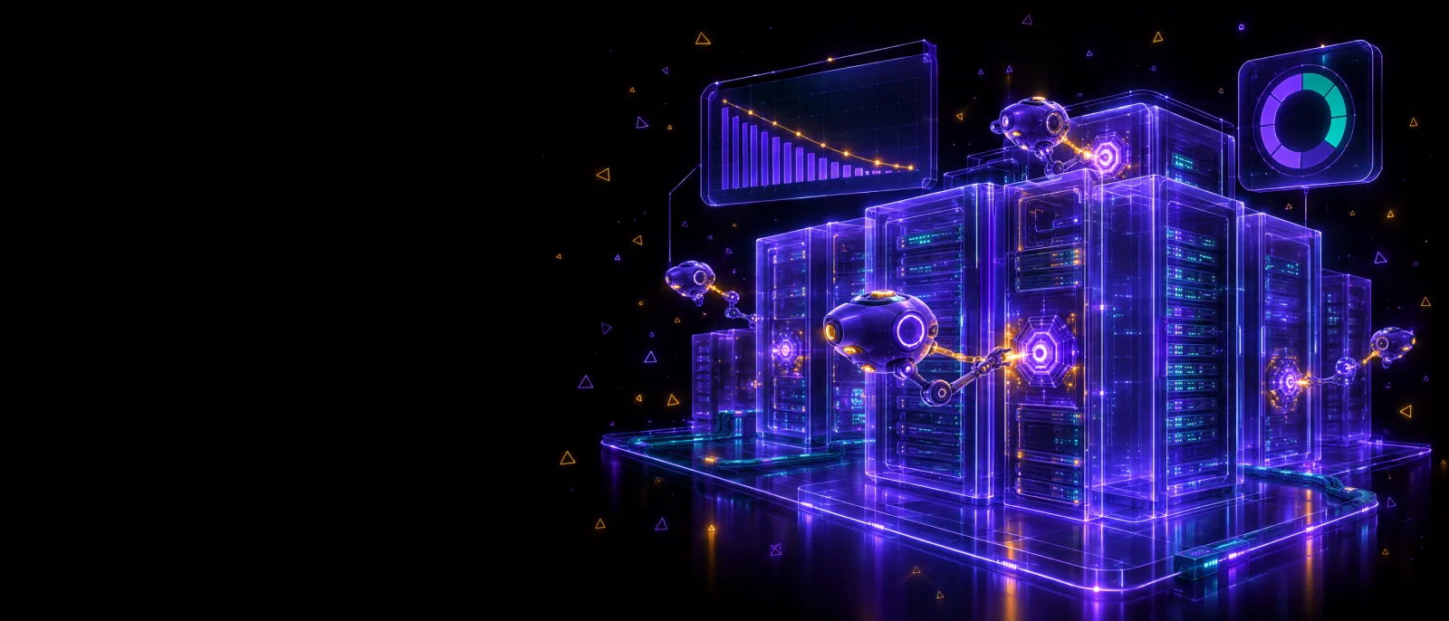 Illustration: IT infrastructure & application managed services