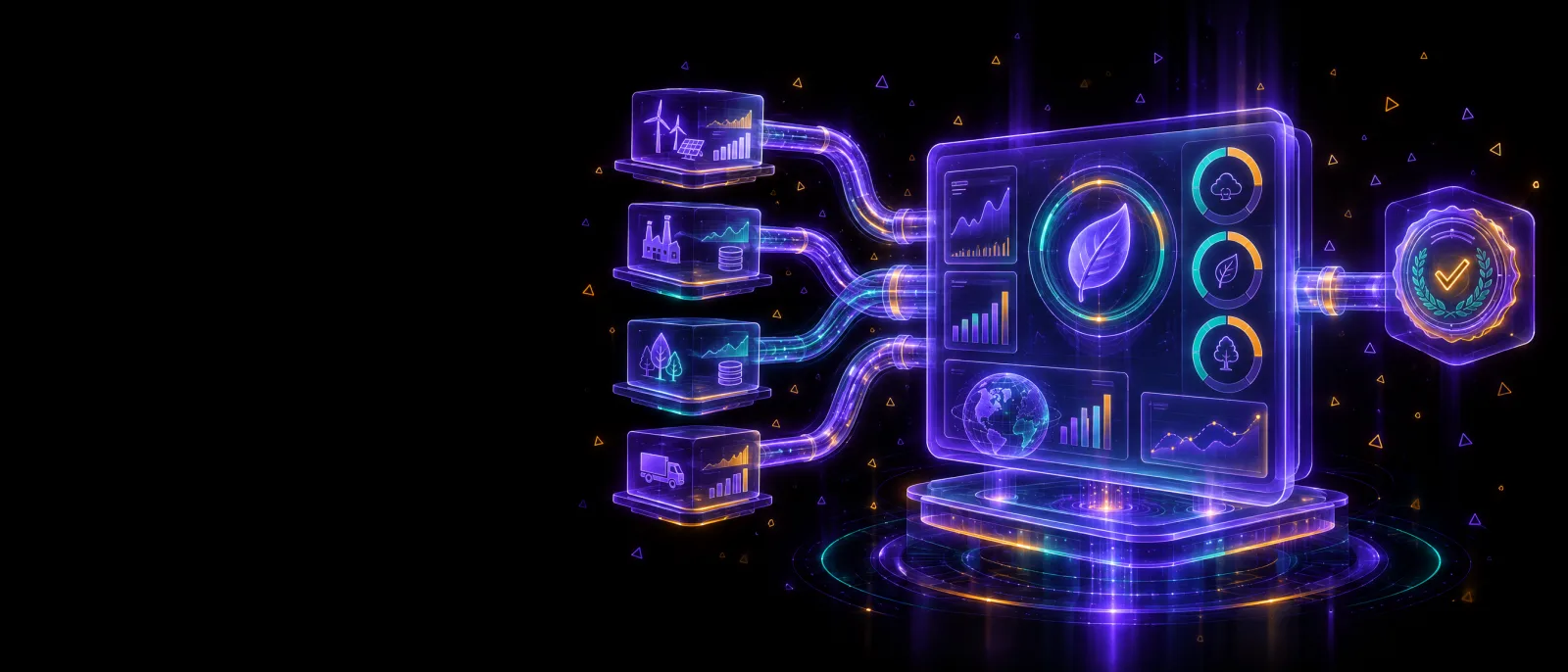 Illustration: ESG strategy & reporting technology